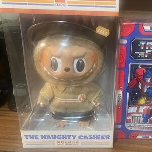 400% Naughty Cashier Labubu